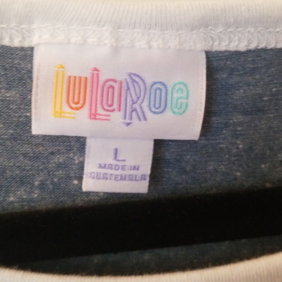 LuLaRoe Julia Dress Size Large - Picture 2 of 2